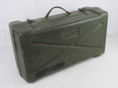 A British Army IWS transit box, with original insert.