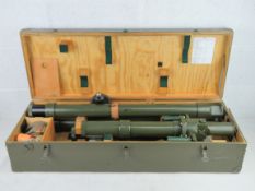 A German Cold War nuclear bunker periscope PFP-5.