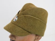 A rare WWII Japanese Medical side cap.