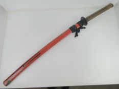 A 1800-1850s Katana with unsigned blade, 29.5 inch cutting edge.