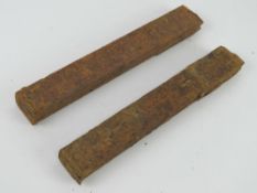 Two relic MP38/ MP40 magazines found in the Kurland Pocket (Latvia).
