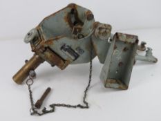 A British Forces L7 GPMG pintle and mount.