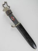 A Hitler Youth dagger, the blade marked Eickhorn Solingen RZM M 7/66, (19)39,