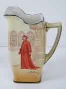 A Royal Doulton 'Wolsey' jug standing 13cm high.