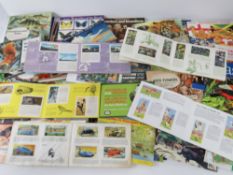 A large quantity of tea card books including PG Tips, Brooke Bond etc. Approx 68 books.