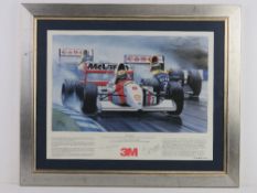 Print 'Rainman' by James Dugdale,