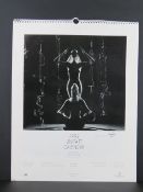 An original 1993 Unipart calendar by Patrick Lichfield,