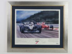 Print 'Spa Superstar' Belgian Grand Prix 27th August 2000,