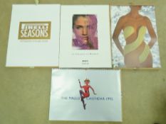 Four 'as new' Pirelli calanders in cardboard packaging; 1992, 1993, 1994 and 1995.