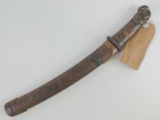 A Meiji period Tanto one piece oil tempe
