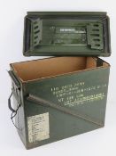 A 30mm Apache AH-64 shell ammo box, can