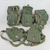 Five AK47 Hungarian magazine pouches.