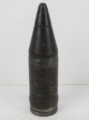 An inert WWII German 7.5cm Pak40 AP shel