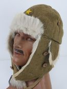 A WWII Japanese Winter fur lined flight