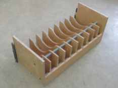 A British Military universal rifle rack