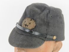 A WWII Japanese Army side cap.