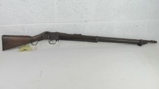 A deactivated British .577 Martini Henry