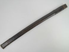 A leather scabbard for a Samurai officer