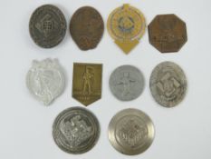 A quantity of assorted WWII German day badges including; Deutsch 1st Die Saar 1934, Alter Kampfer,