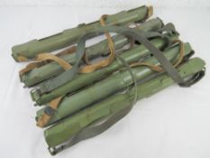 Five MG53 spare barrel cases with carry straps.