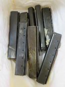 A quantity of ten Thompson magazines.