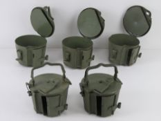 Five MG53 drum magazines.