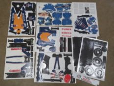 A build-it-yourself cardboard Renault FW