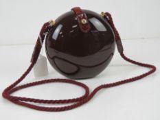 A c1960s Italian pop art style purse in