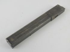A WWII German MP40 magazine, dated 1941