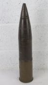 A German 10CM shell with head dated 1935