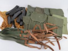 A quantity of ten PPS 43 magazines, toge