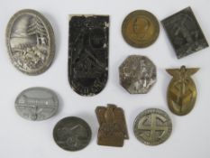 A quantity of assorted WWII German day b