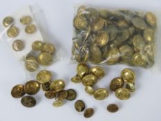A large quantity of Navy and RAF brass b