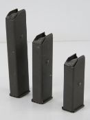 Three Beretta M38/M49 magazines; 10, 15