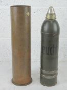 A WWII German 10cm.K.18 illumination she