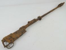 A relic K98 rifle.