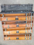 A quantity of Bore scope tank inspection transit cases.