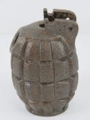 An inert WWII British Mills grenade.