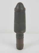 An inert WWII German K98 rifle grenade.