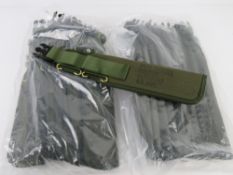 Twenty British Military SA80 scabbards.