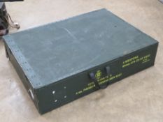 An AT4 Quad transit container, to hold four AT4/ILAW M95 anti tank weapons.