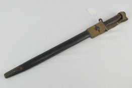 A British 1907 pattern bayonet by Wilkinson dated 1917, having 43cm blade,
