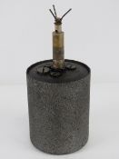 A WWII German inert S-mine, and fuse, the fuse is dated 44, has S-Mine shrapnel inside.