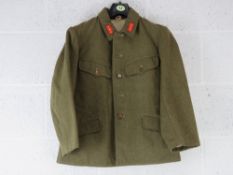 A WWII Japanese Army Superior Private's jacket,