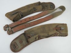 Two MG13 bandoliers with carry strap.