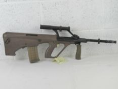A deactivated Steyr AUG 5.