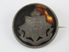 A WWI HM silver and tortoiseshell regime