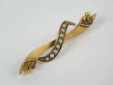 A 9ct gold late 19th / early 20th centur