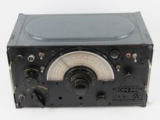 An extraordinarily rare Marconi R1155 Super Heterodyne radio receiver from a WWII Lancaster bomber.