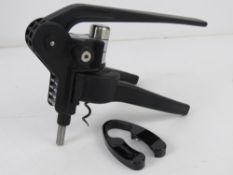 A 'Screwpull' lever corkscrew, in box with foil cutter, box a/f.